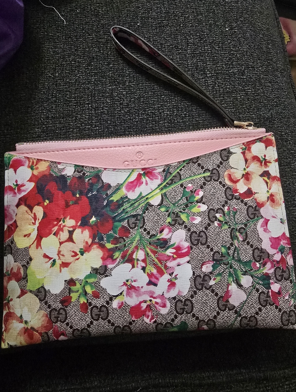 Floral GiG Supreme Zip Pouch in Multicolor Floral